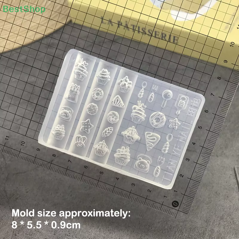 💕 Moule 3D en Silicone pour Nail Art