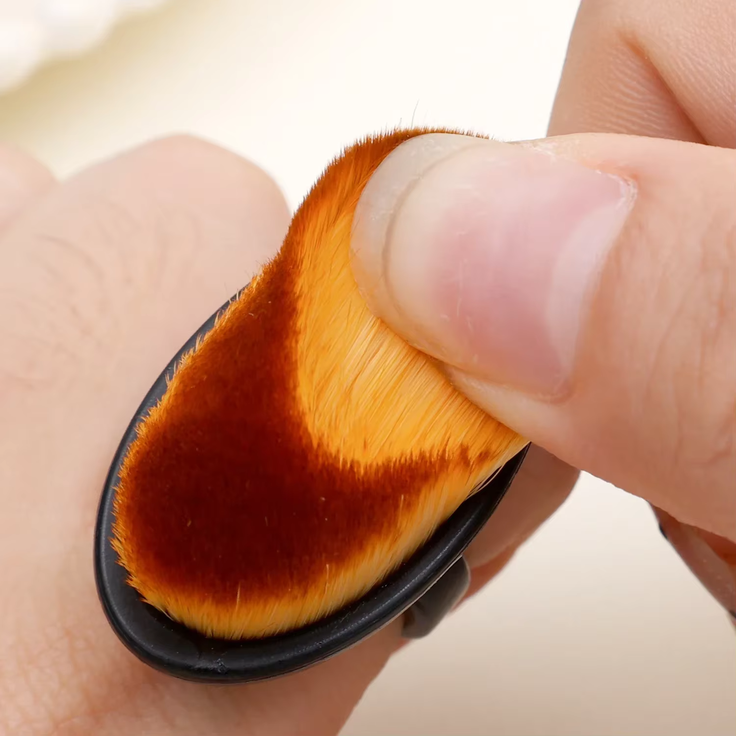 Brosse professionnelle anti-poussière pour ongles