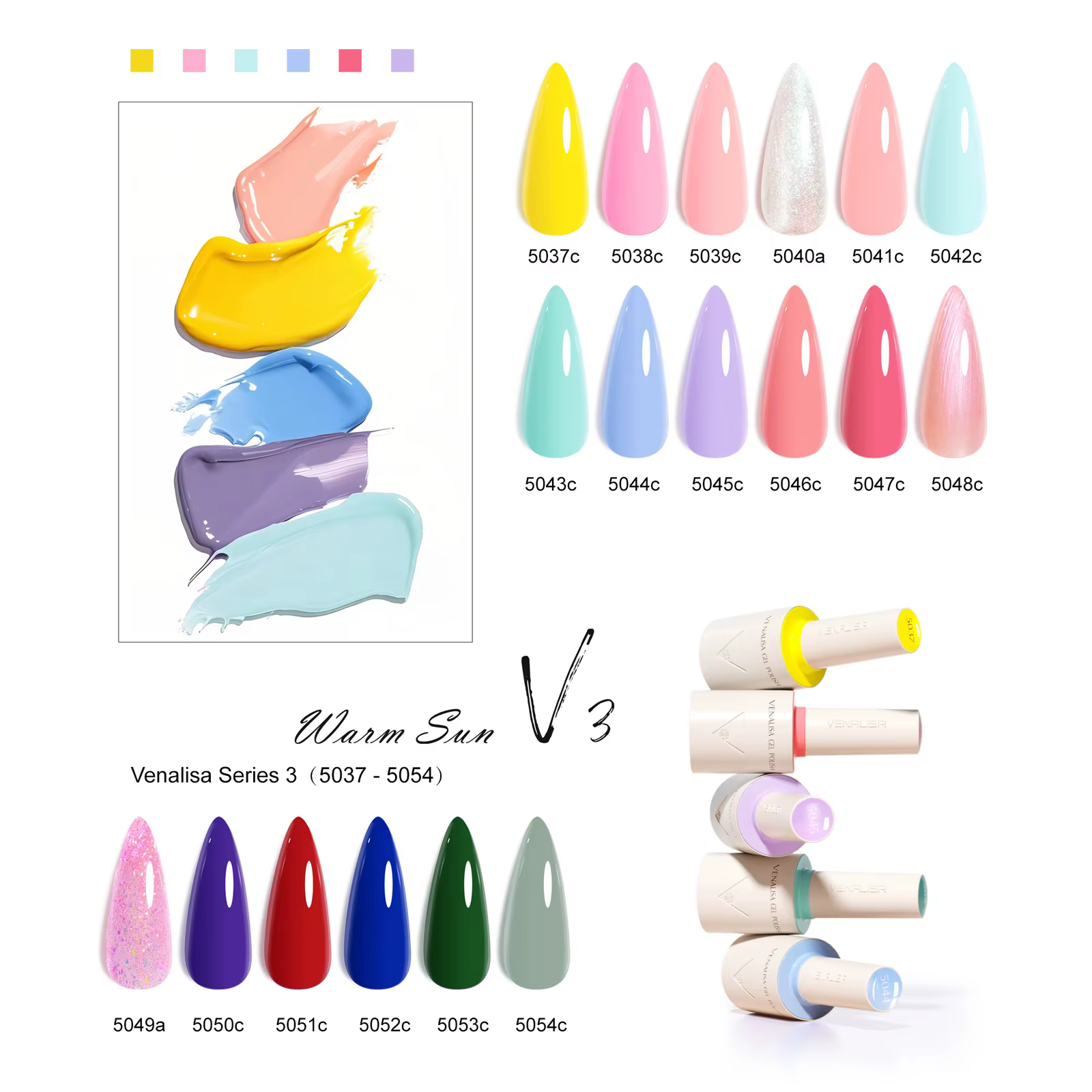 Venalisa – vernis à ongles Gel blanc laiteux