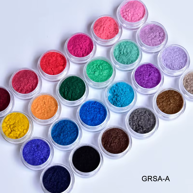 24 couleurs velours poudre villosités 3D flocage
