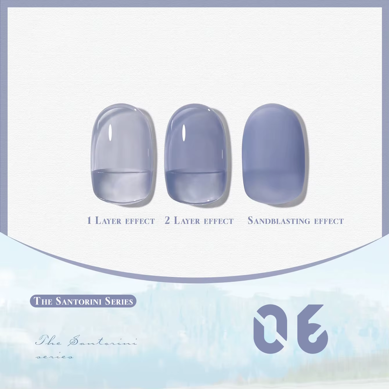 MIANEL 1-12 pièces 12ML printemps Santorin série Gel vernis à ongles 2025 nouveau populaire en ligne glace bleu