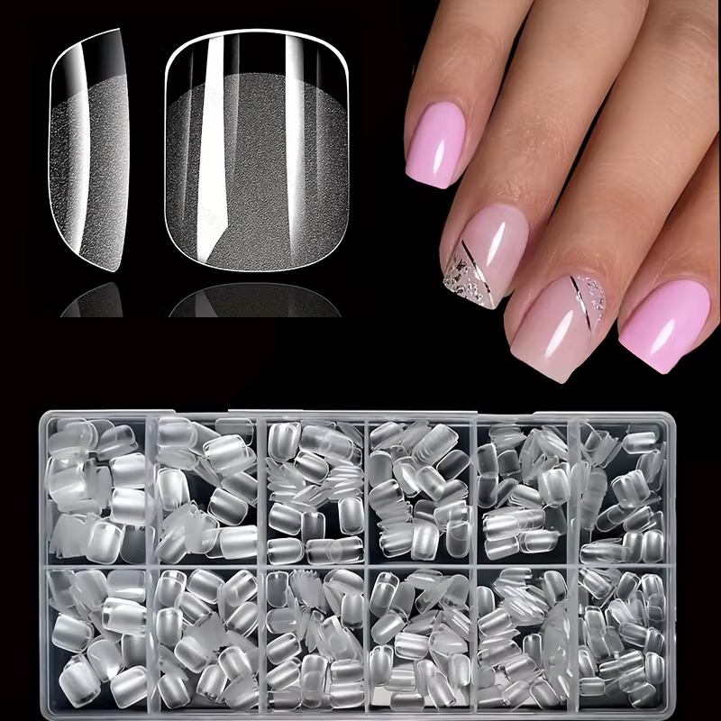 600 patchs pour ongles moyens en forme d'amande