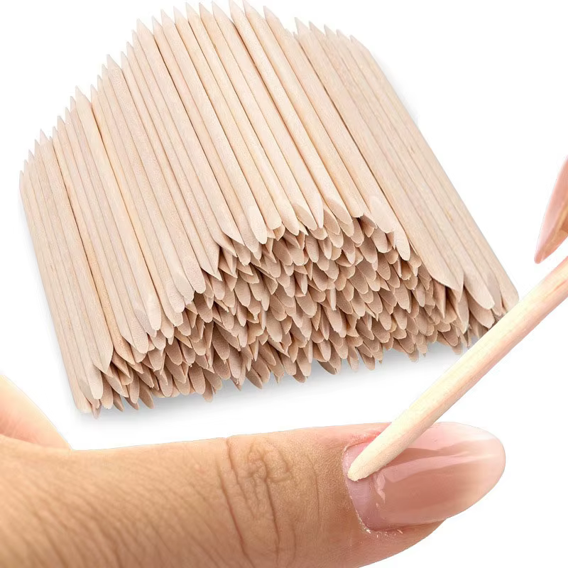 Bâtons en bois pour ongles