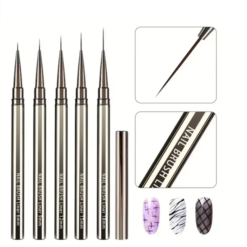 Pinceaux pour revêtement d'ongles