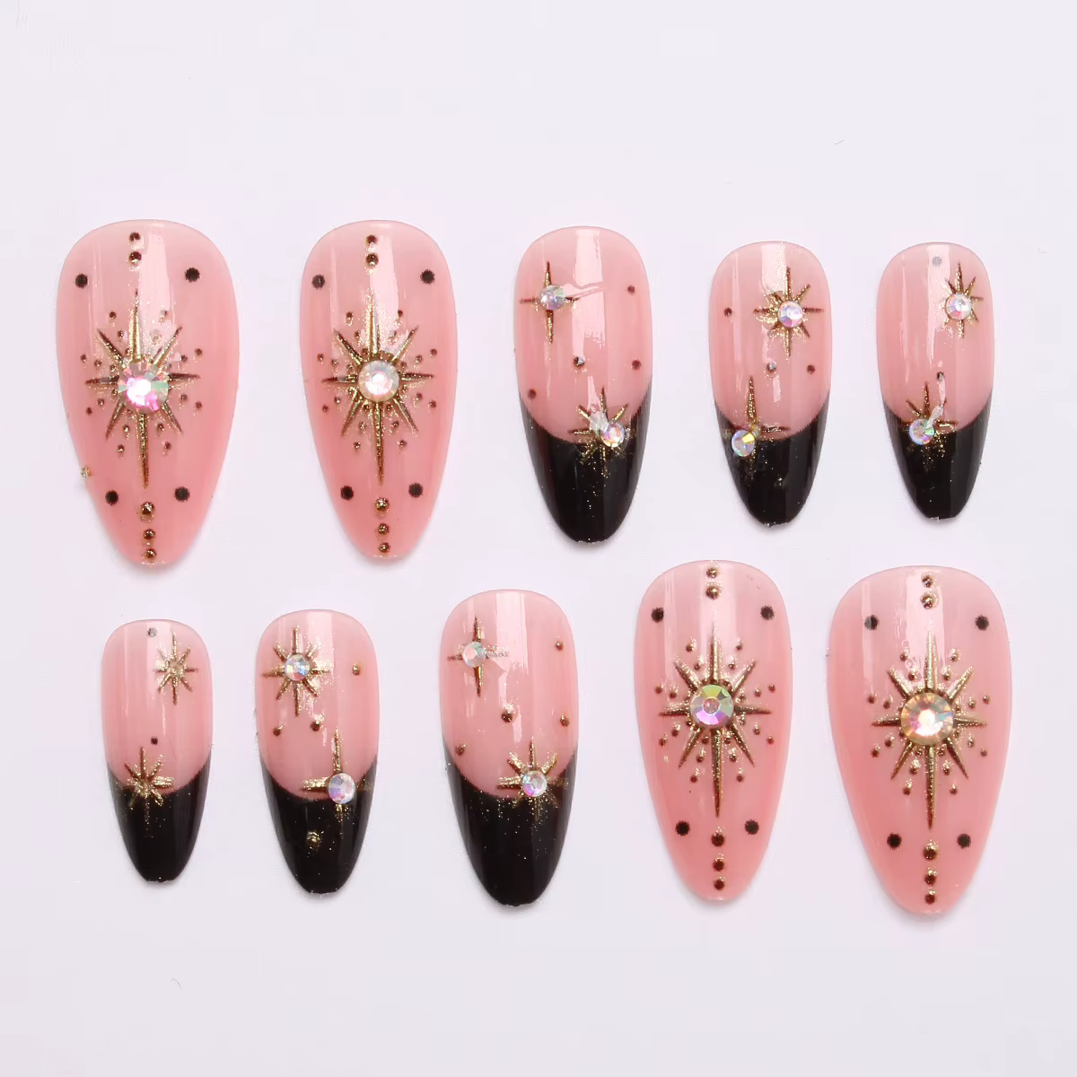 Faux ongles moyens pour femmes