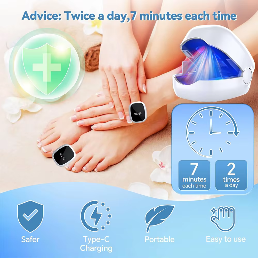 Dispositif Laser LED pour traitement des champignons des ongles
