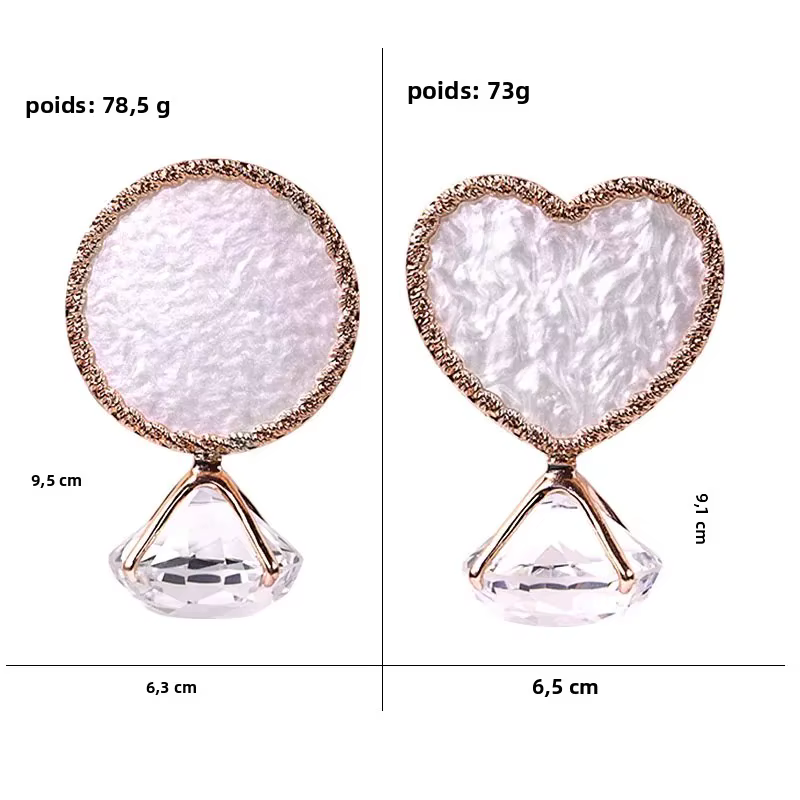 Grand présentoir de Nail Art en diamant avec Palettes