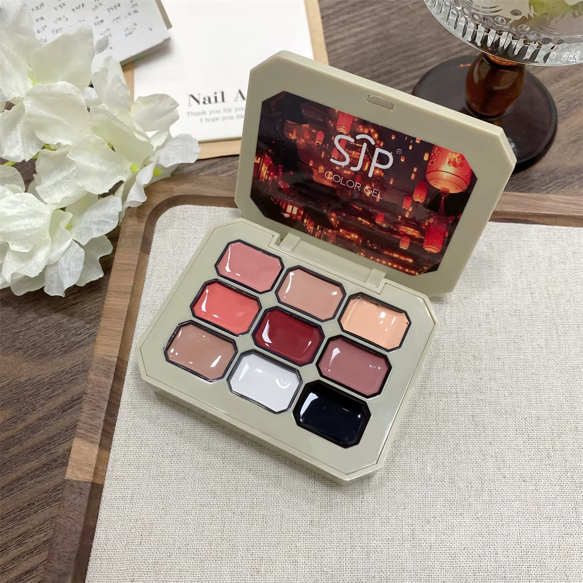 1 pièce de gel solide pour ongles