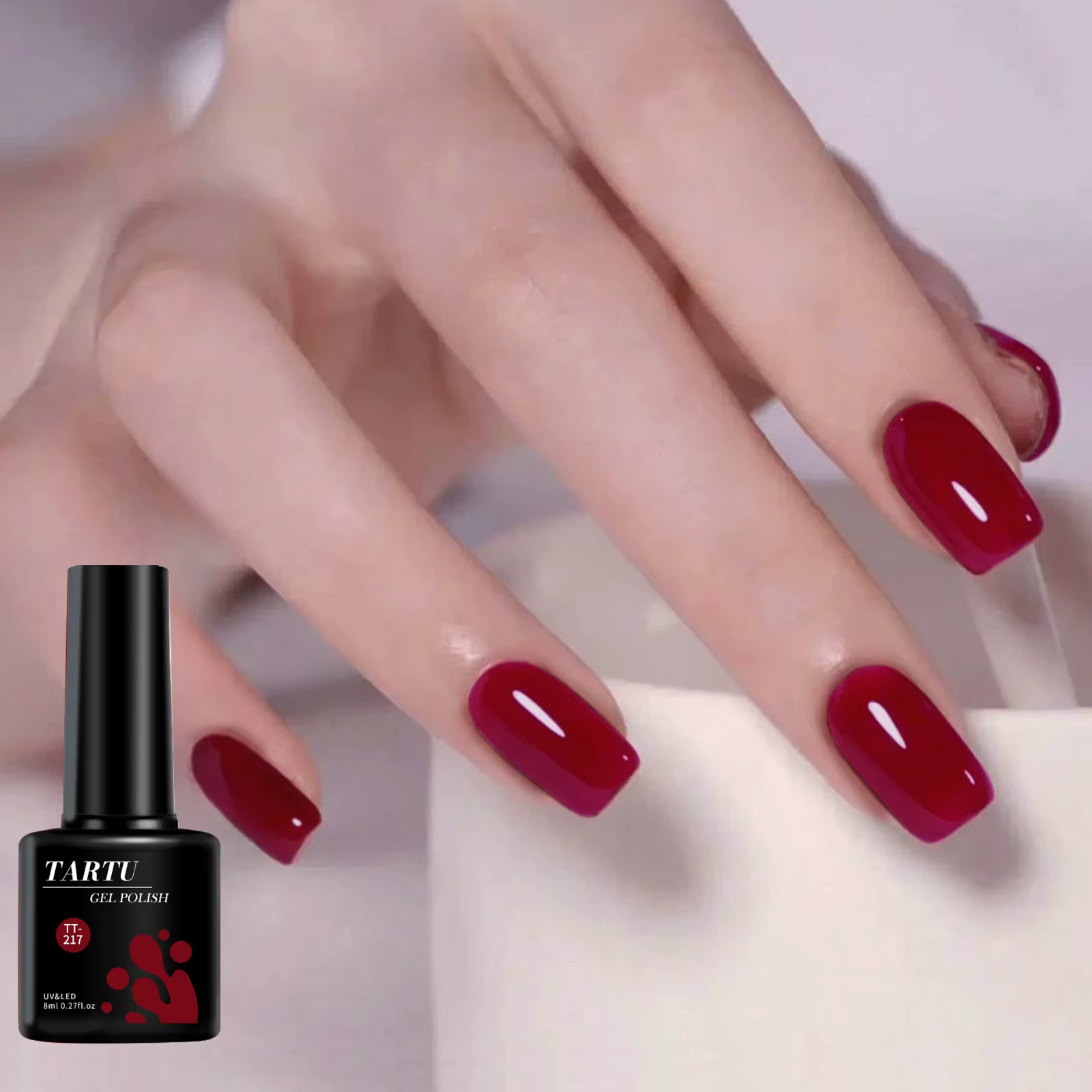 TARTU 8ml Gel Vernis à ongles Rose