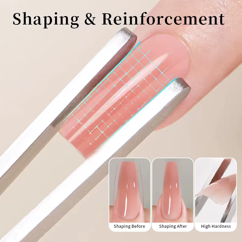 UR SUGAR 150g Gel d'extension d'ongles en acrylique, formule UV durcissable, pour manucure rapide, construction et auto-nivellement des ongles