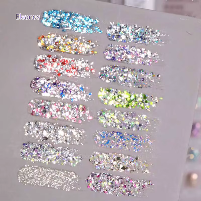 Brillant 24 pièces paillettes