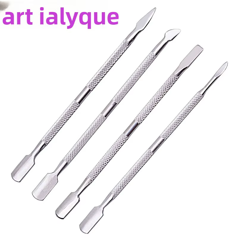 Dissolvant de cuticules en acier inoxydable