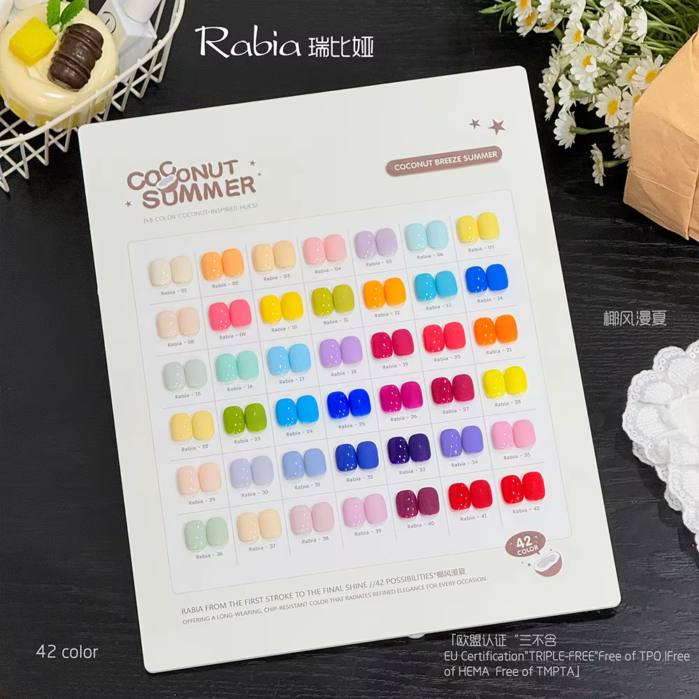 Fournitures pour ongles en gros, ensemble de vernis gel UV permanent longue durée, professionnel, 42 couleurs, ensemble de vernis gel coréen 15 ml, ensemble de vernis