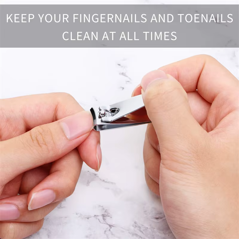 Coupe-ongles, coupe-ongles et orteils en acier inoxydable