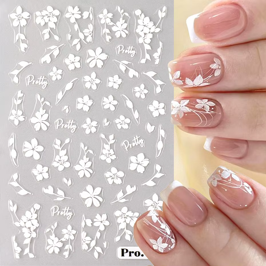 Autocollants 3D pour Nail Art