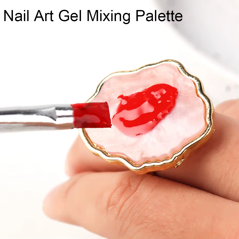 Palette de mélange pour gel nail art
