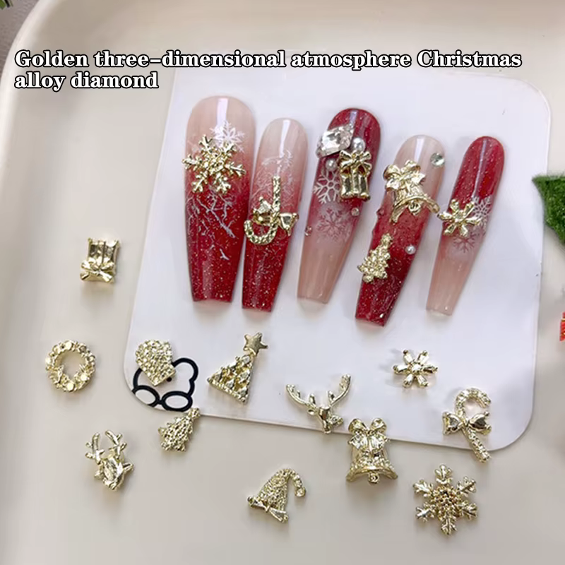 Décorations de noël pour Nail Art