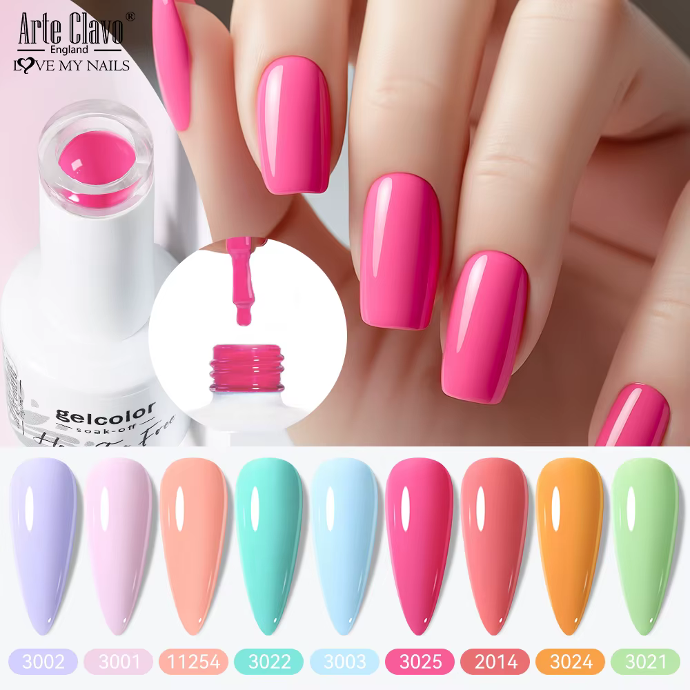 Vernis à ongles gel Arte Clavo Summer Gorgeous Color