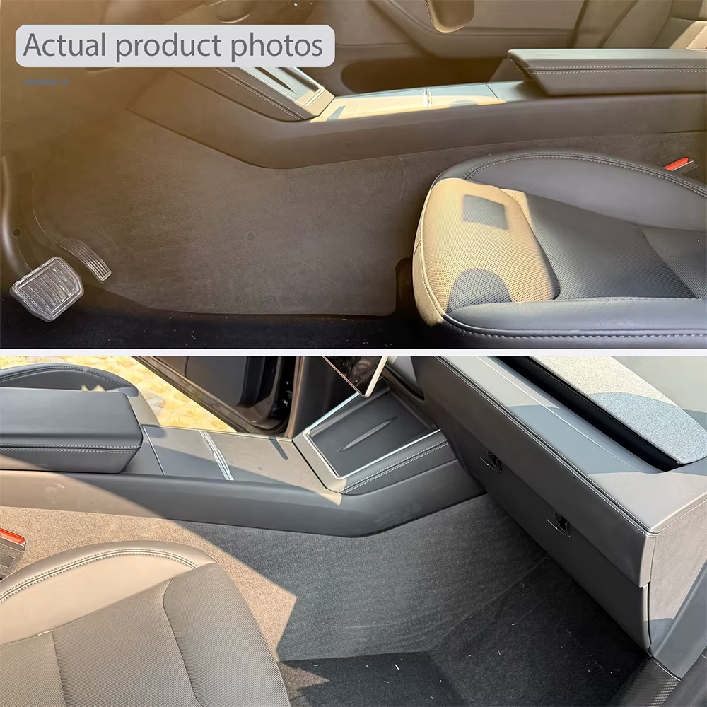 Accessoires pour Tesla Model YL 6 places, tapis anti-coup de pied latéral pour console centrale, tapis anti-salissure en TPE pour Model Y Juniper 2026