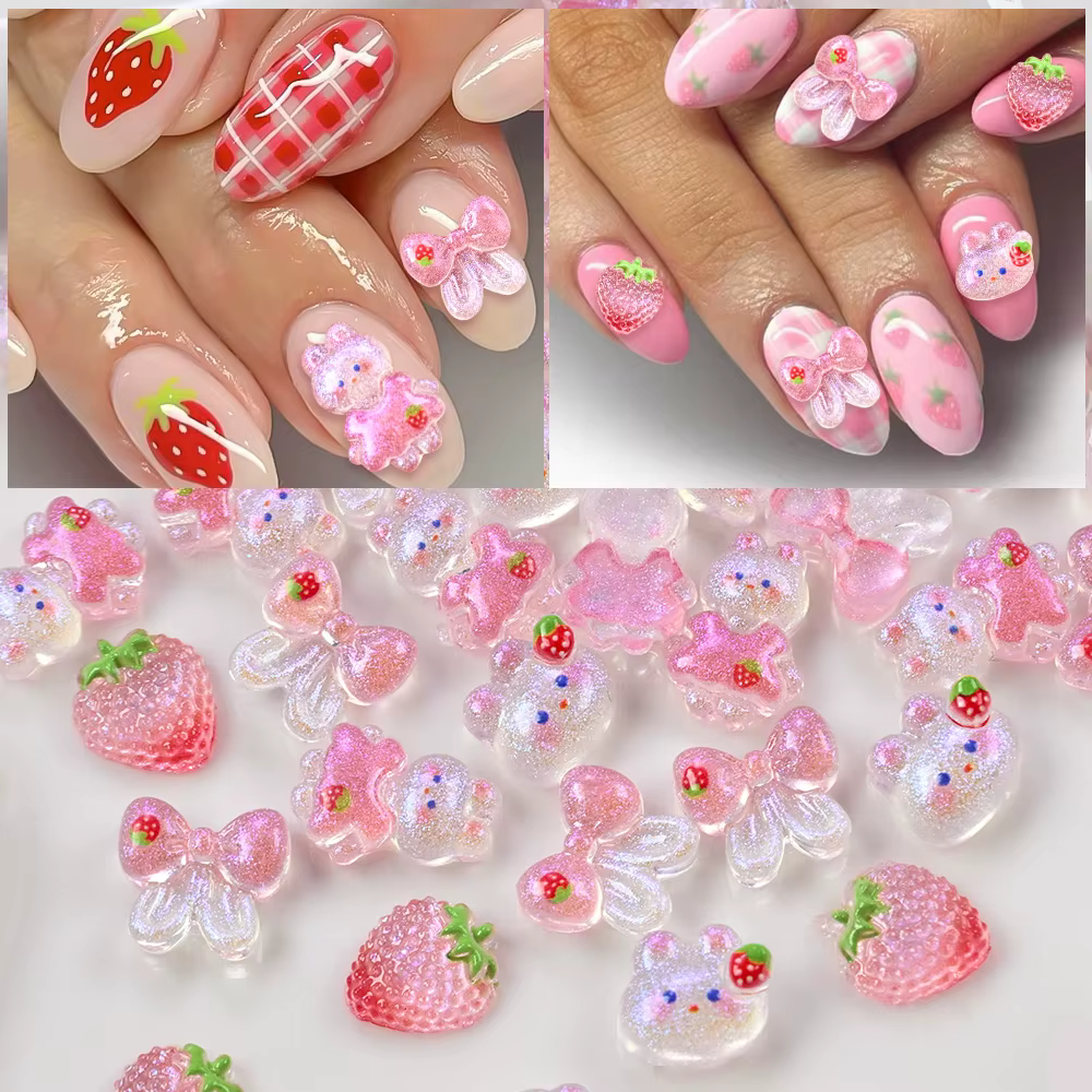 Mélange de breloques pour ongles