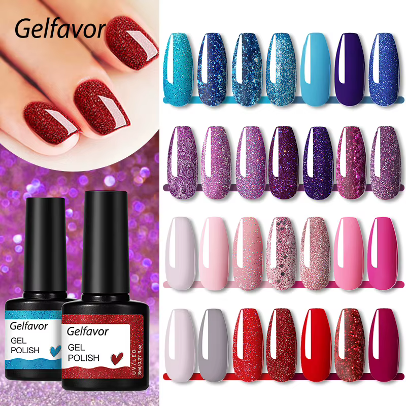 ROSALIND 8ML Vernis Gel UV Semi-Permanent Hybride pour Ongles