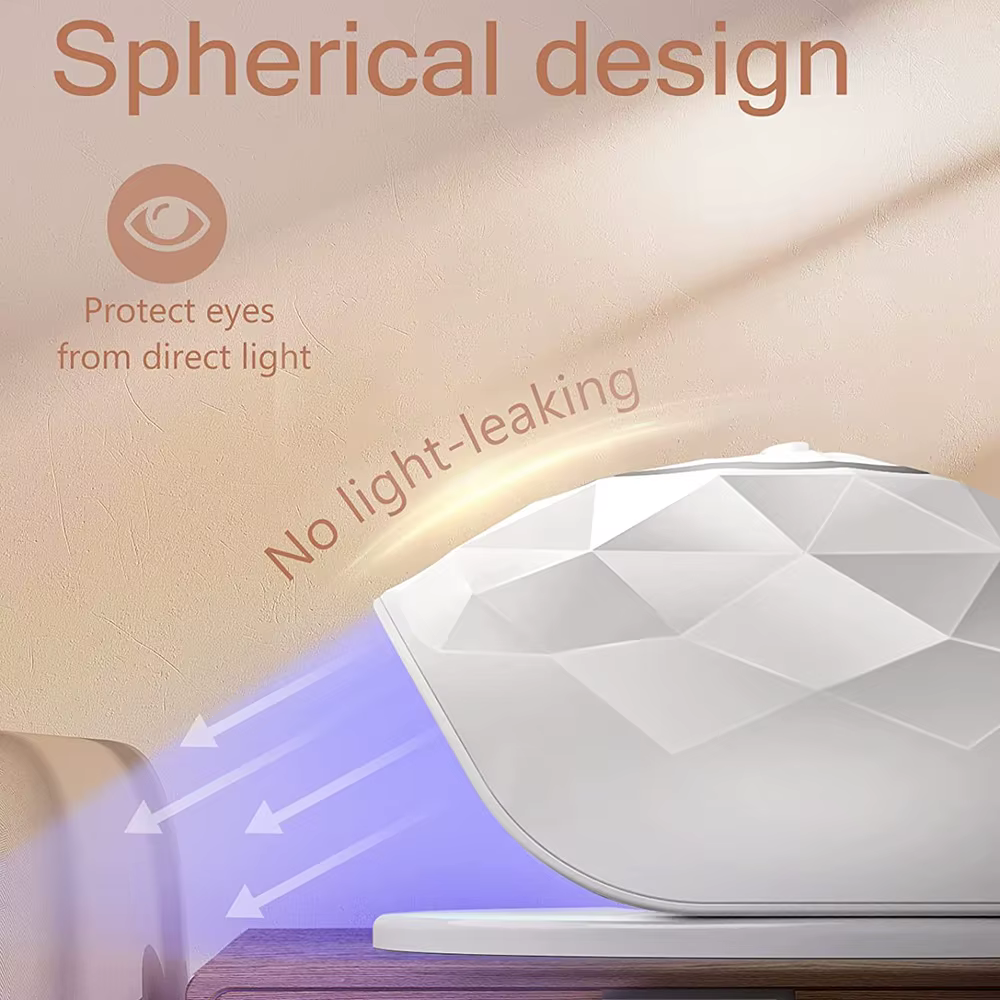 Lampe LED UV pour le séchage des ongles lampe de manucure avec fonction de mémoire affichage LCD lampe à ongles LED professionnelle pour outils de Salon d'art des ongles