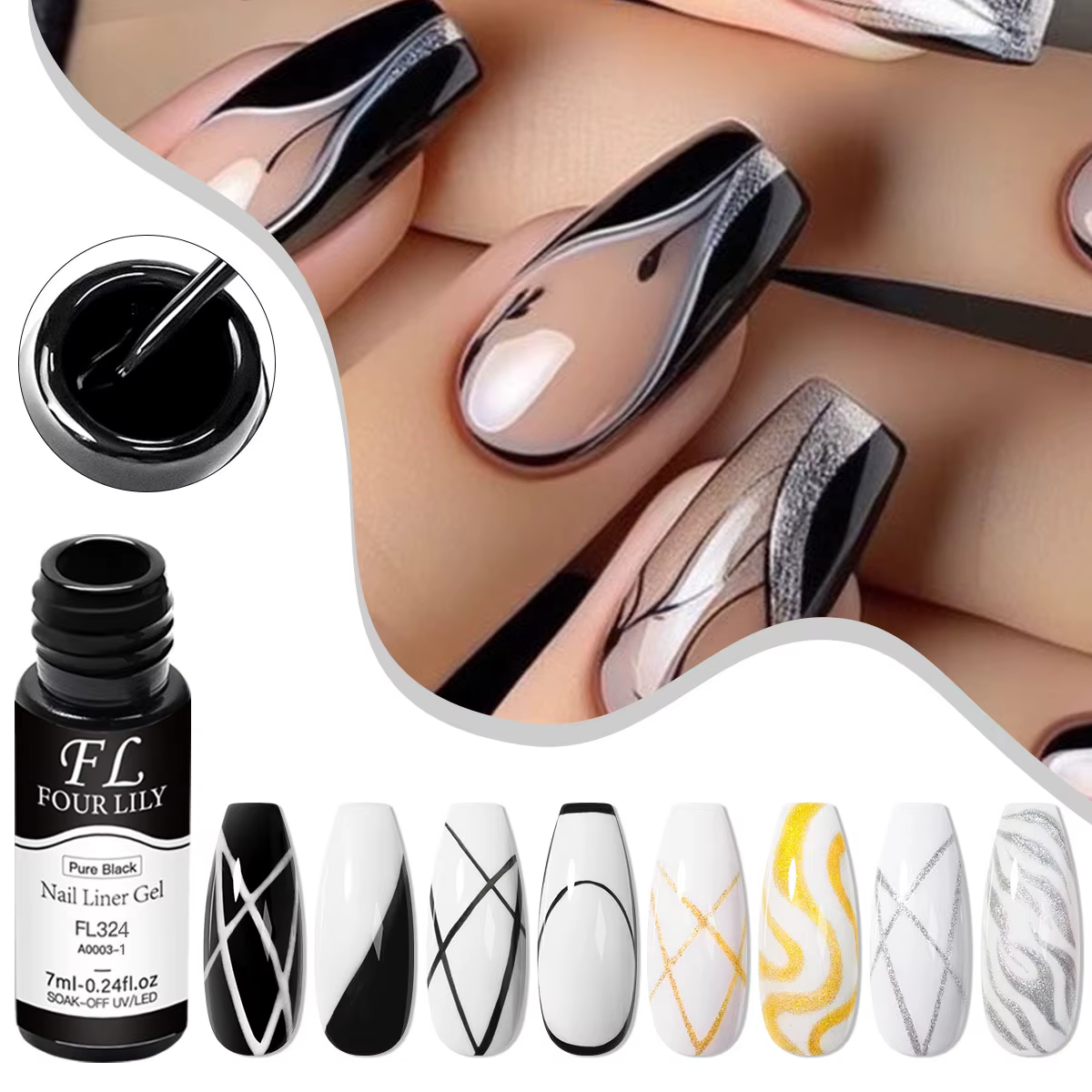 Kit de vernis à ongles Gel