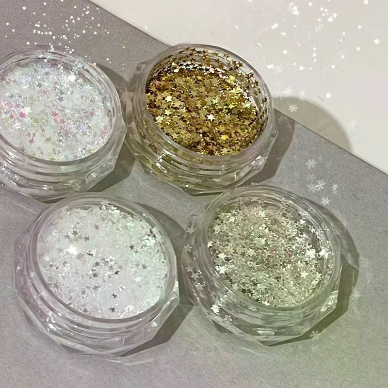 Mini étoile scintillante pour ongles