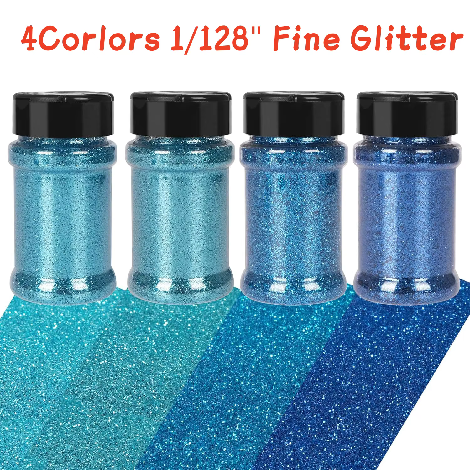 Poudre fine à paillettes pour ongles
