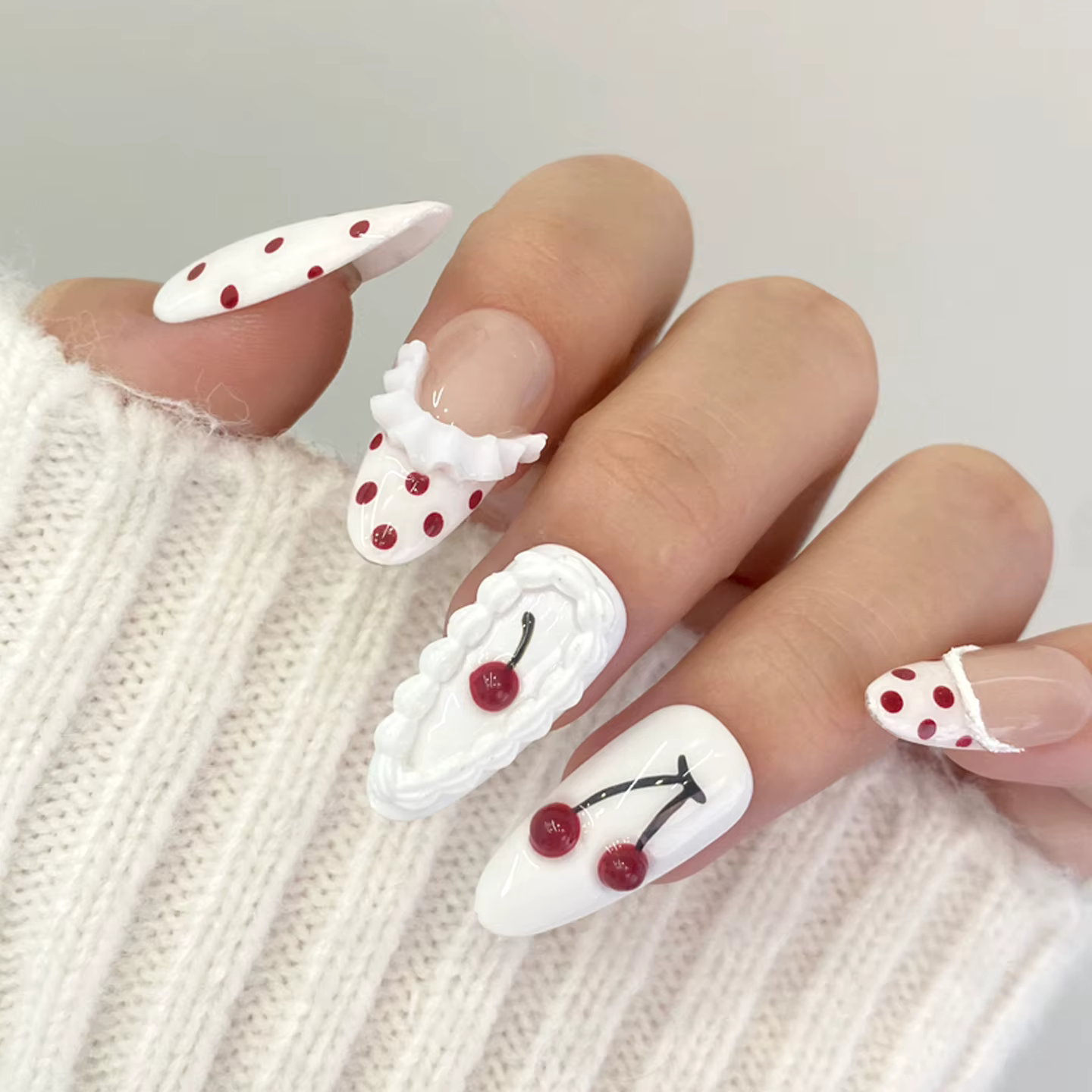 Décorations françaises en dentelle sculptée pour Nail Art