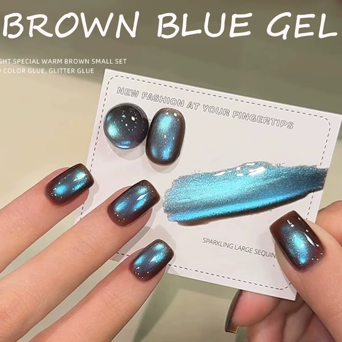 WS 1 pièce 10 ml Nouveau 2026 Vernis à ongles gel effet œil de chat