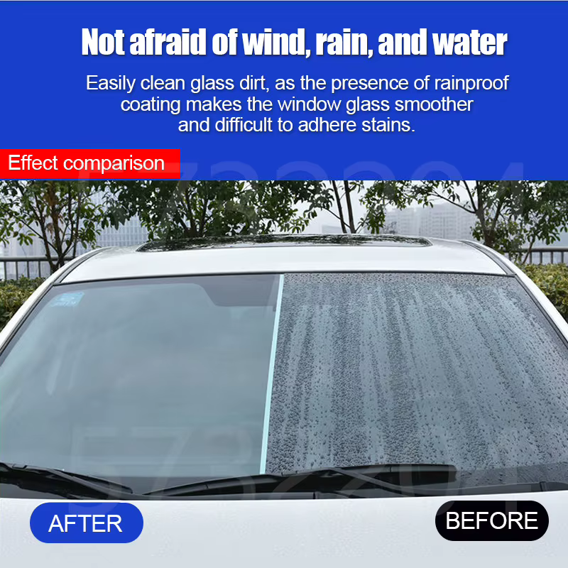 Spray hydrofuge, revêtement Anti-pluie pour verre de voiture, liquide hydrophobe Anti-pluie, masque de miroir de pare-brise de voiture, Nano peinture automobile