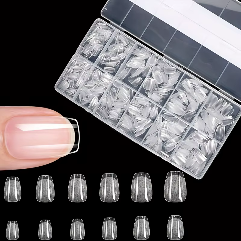 600 morceaux de faux ongles