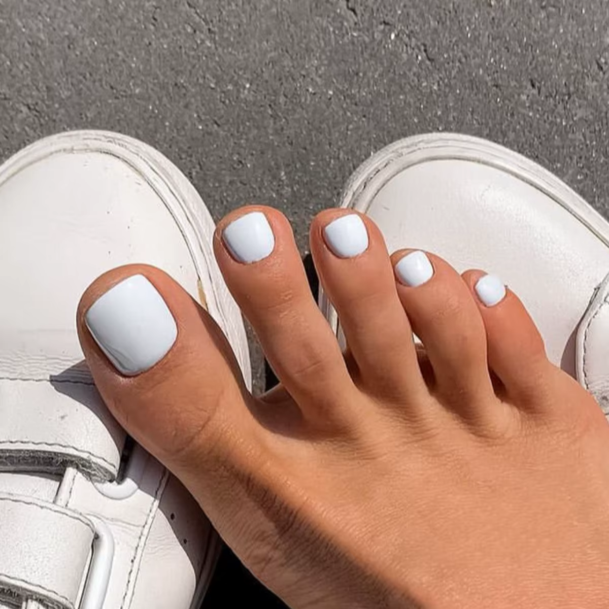 Faux ongles de couleur unie