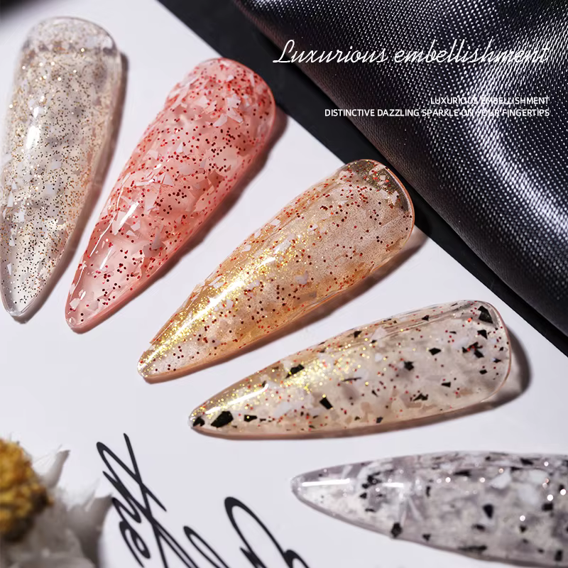 OXXI – vernis à ongles Semi-permanent à flocons de neige