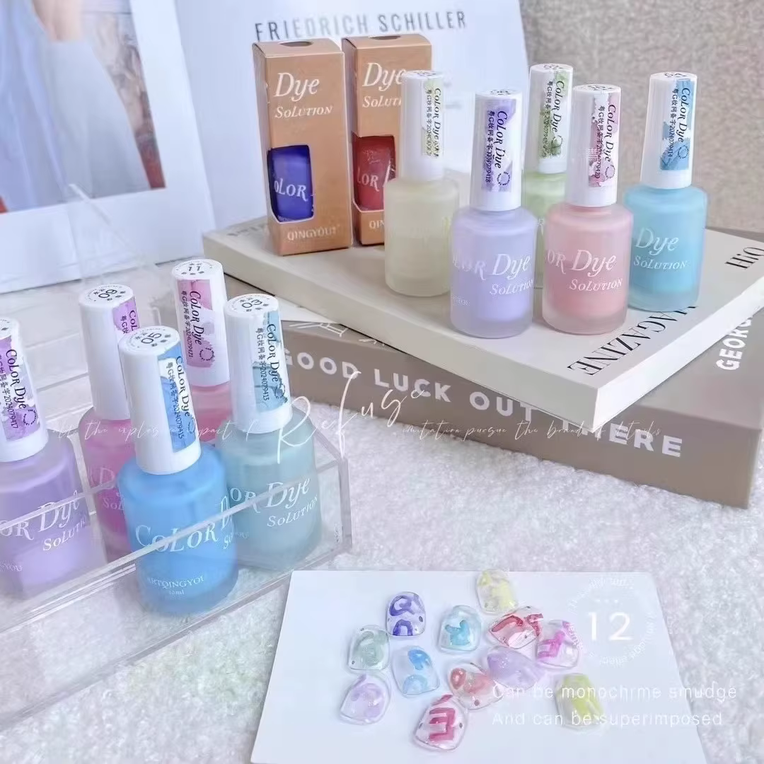 Vernis à ongles Gel fleuri