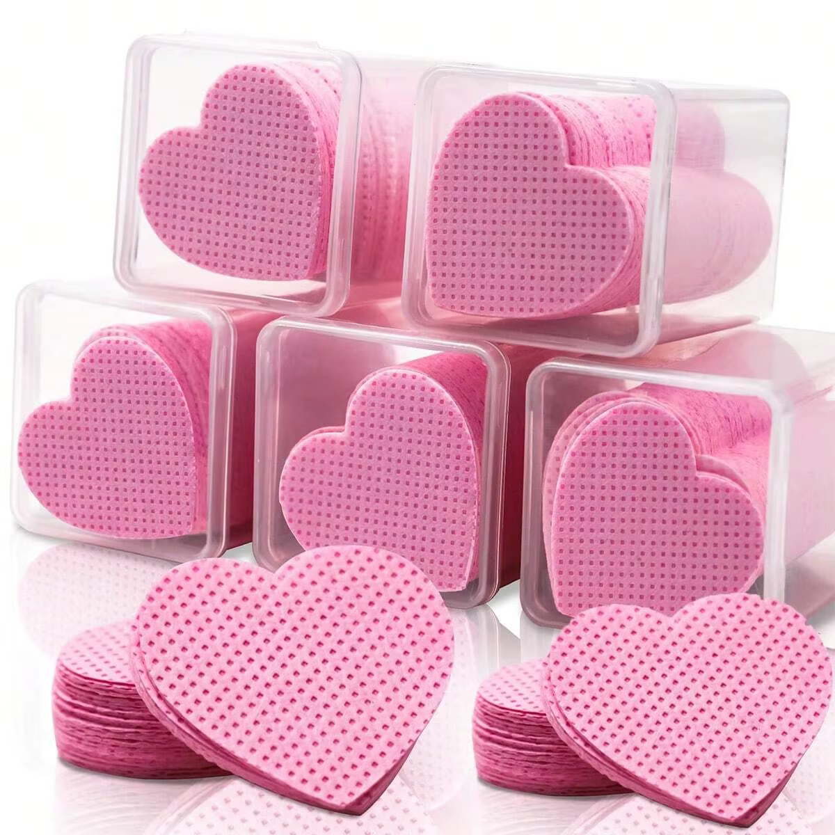 YIKOOLIN 200 pièces/boîte lingettes pour ongles non pelucheuses Extension de cils