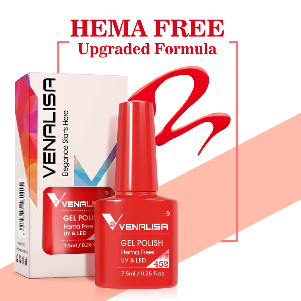 Venalisa 7.5ml vernis à ongles Gel 60 couleurs Hema TPO gratuit gelée blanche laiteuse tremper UV LED