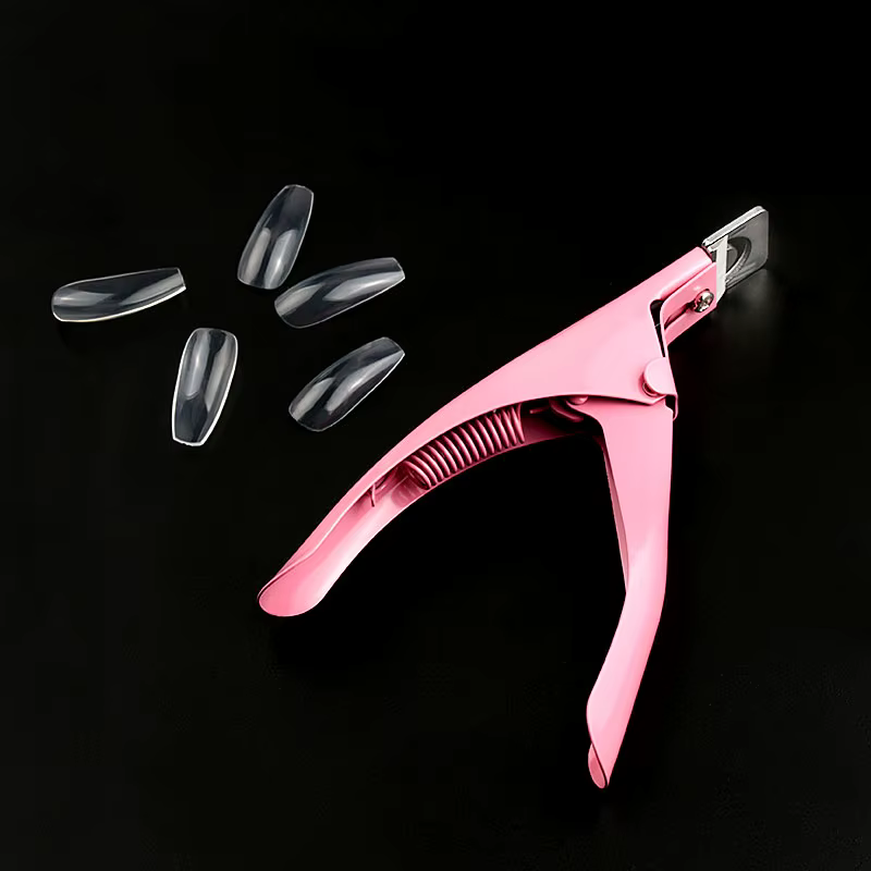 Pince à faux-ongles en acrylique, type spécial U Word Cut, outils de manucure