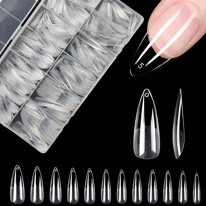 600 morceaux de faux ongles