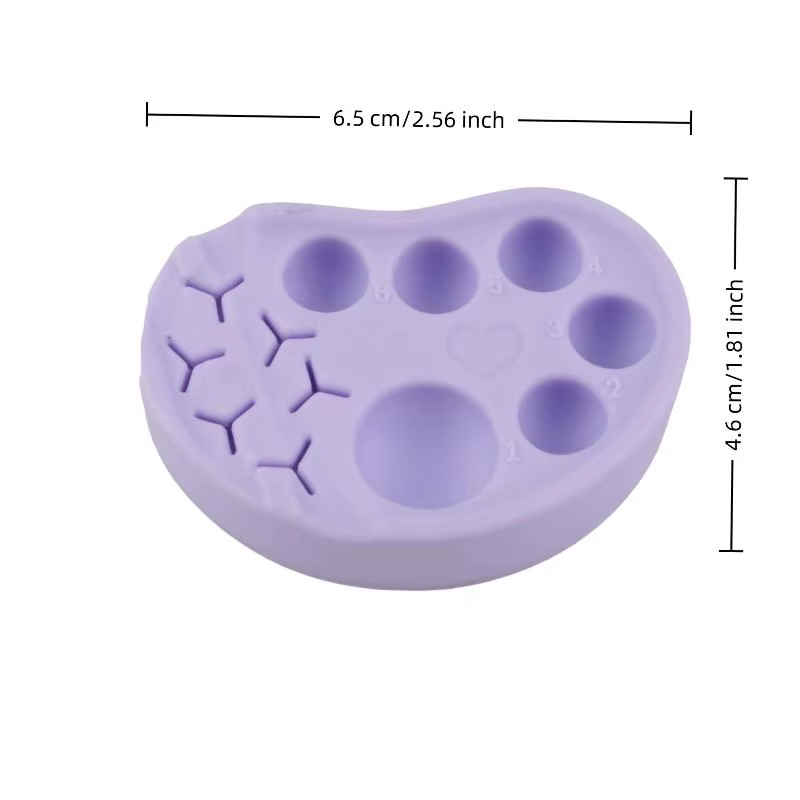 Palette de manucure en Silicone
