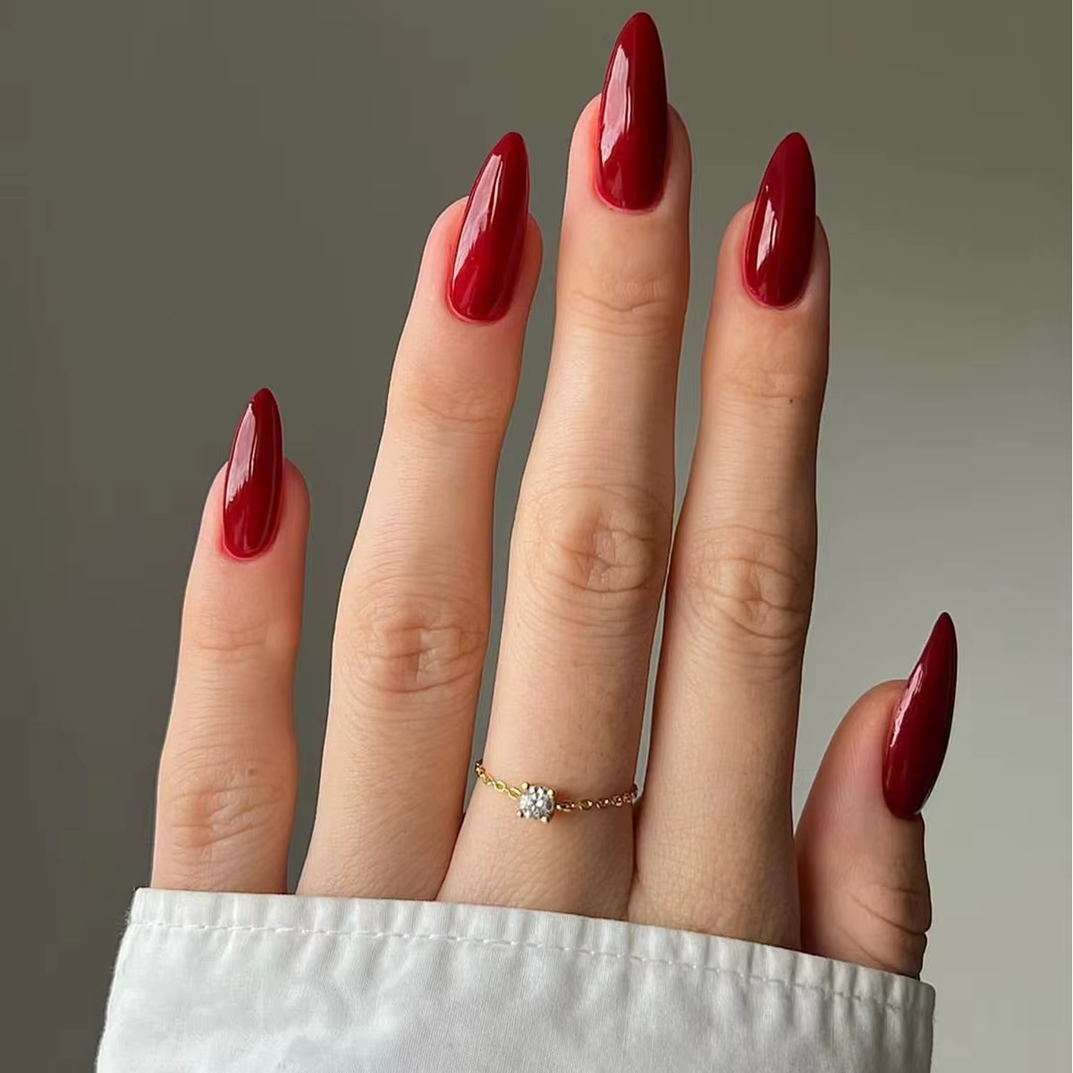 Faux ongles carrés courts à pression rose