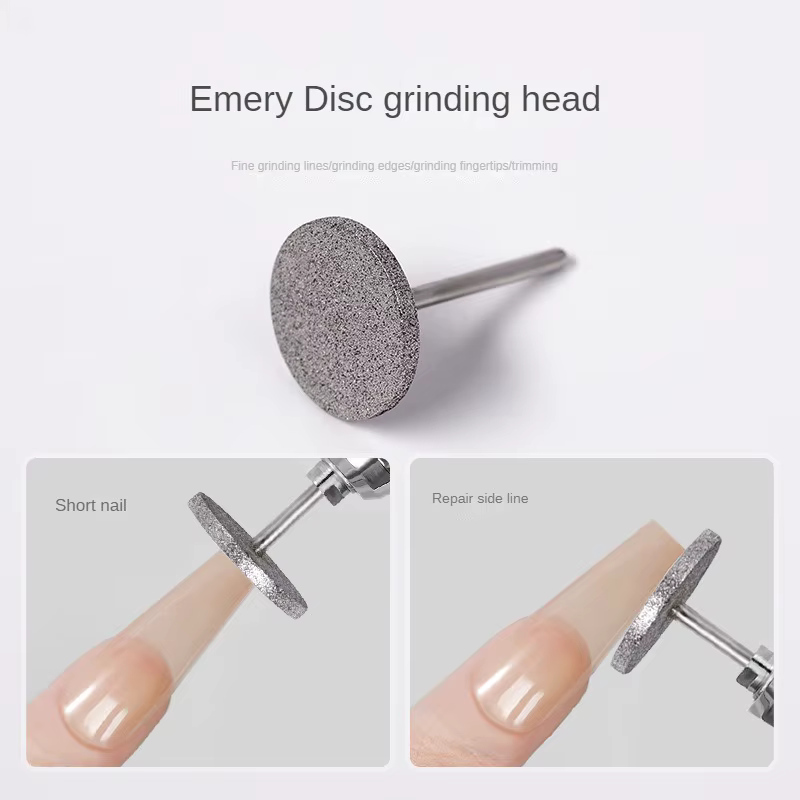 Forets métalliques en diamant pour ongles