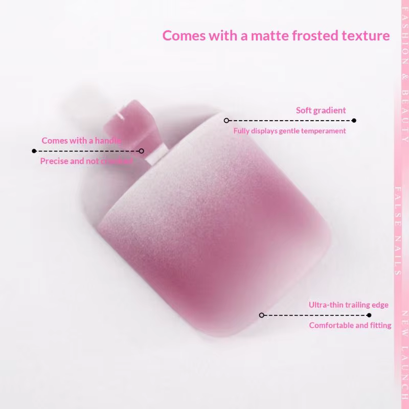 Nouveau lot de 150 faux ongles de pieds français