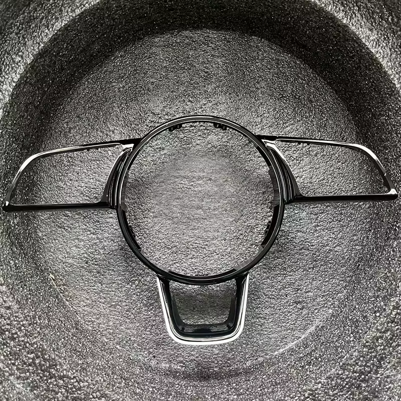 Pour Audi A4 B9 A3 8Y, accessoires de voiture cadre de direction adapté aux boutons multifonctionnels, accessoires de volant