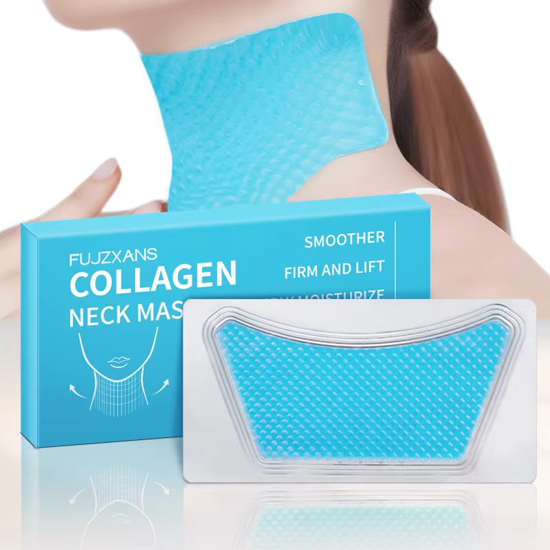 Masque au collagène pour le cou : ferme, éclaircit et hydrate. Anti-âge, serrer, nourrir, lisse les rides. Hydratation en profondeur pour le cou jeune S