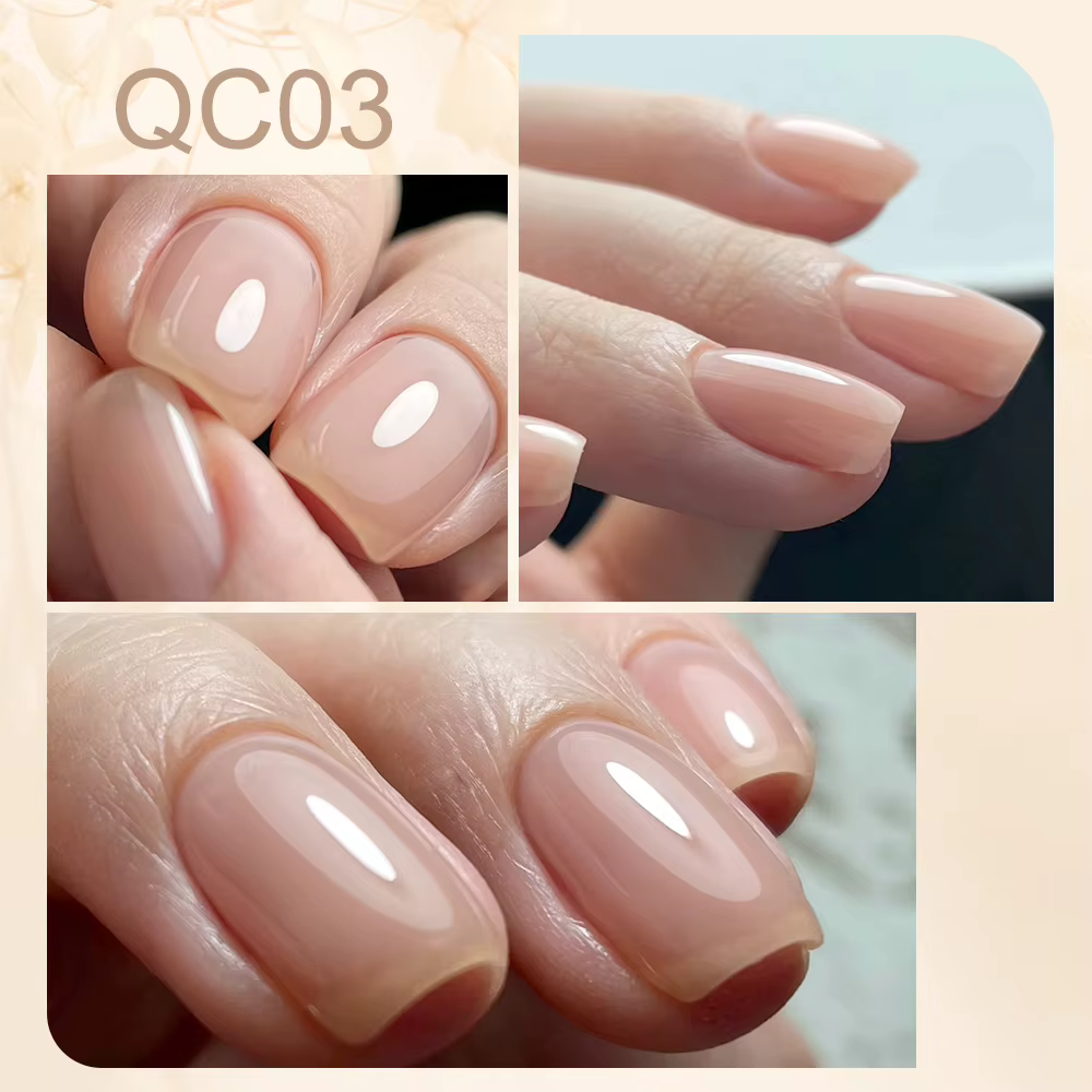 VENALISA 7.5ml Gel de Construction rapide Semi Transparent ongles français