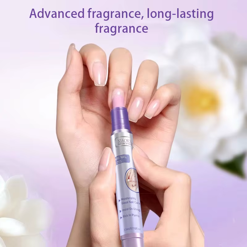 Stylo d'huile pour soins des ongles 3-en-1
