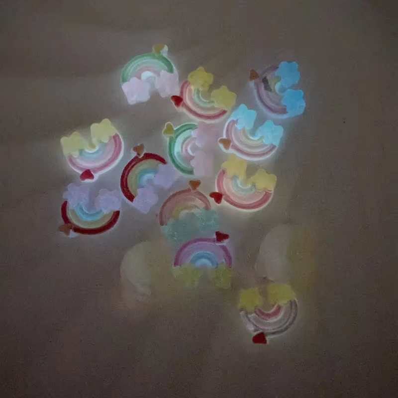 Mini embellissements de manucure en résine