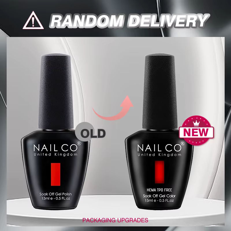 Vernis à ongles gel Nailco 15ml rouge violet